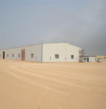 Steel Structure warehouse in Oman